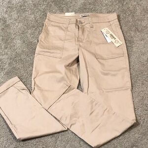 Vintage America Straight Leg Women's Jeans in Light Beige